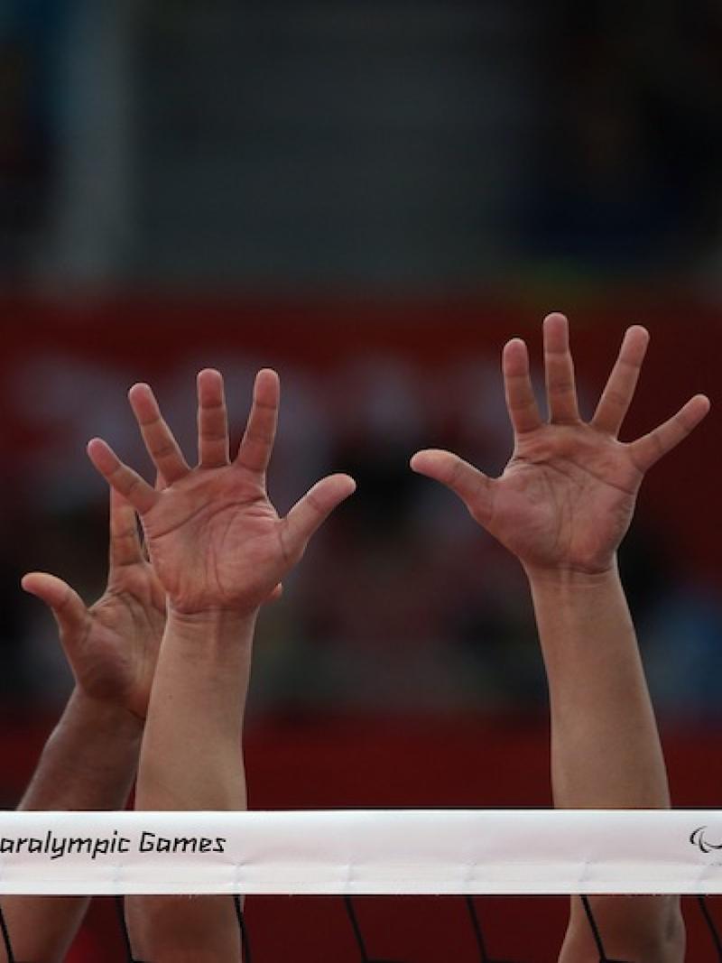 Sitting volleyball