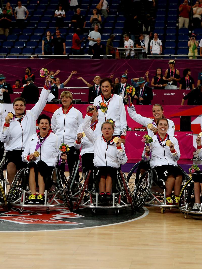 Germany's women's wheelchair basketball team