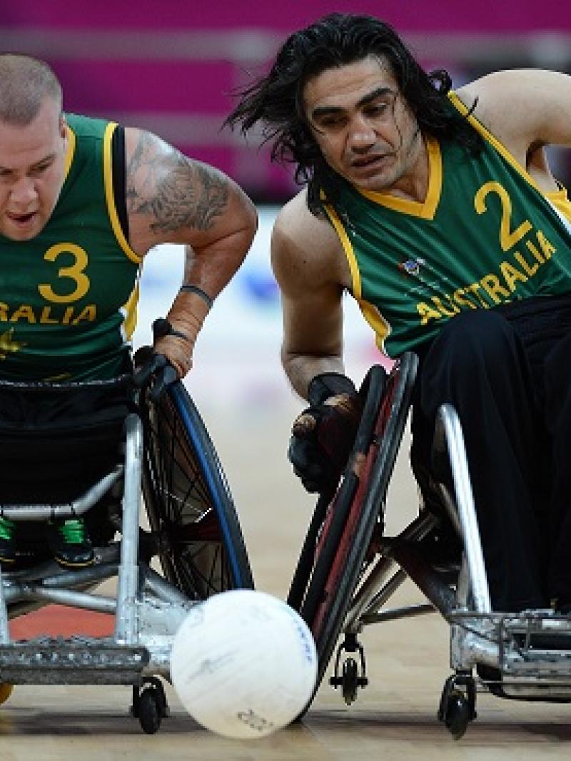Wheelchair rugby - London 2012