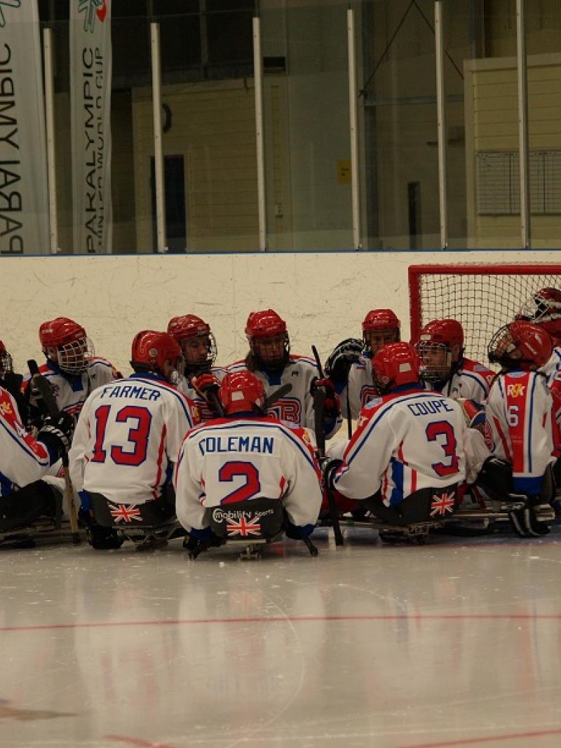 Great Britain ice sledge hockey team