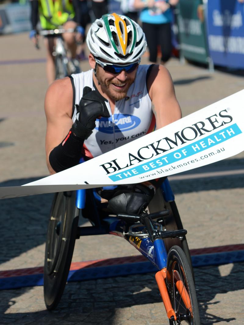 Kurt Fearnley Syndey Marathon 2012