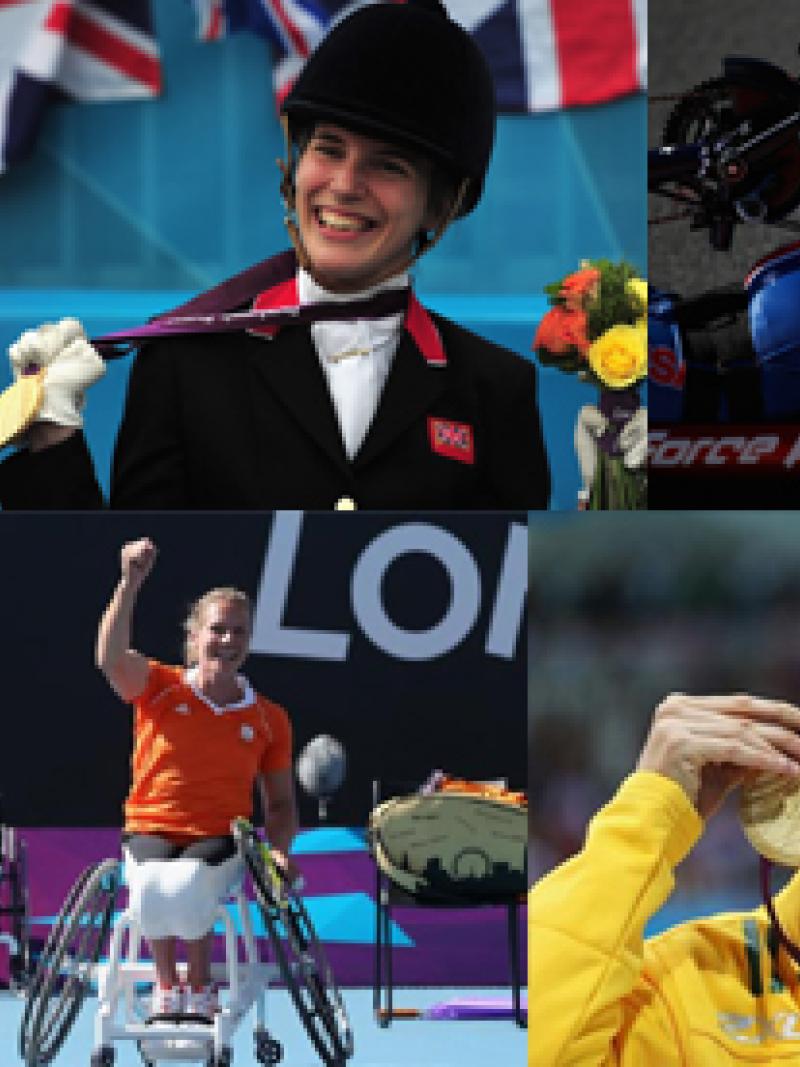 athlete of the month collage