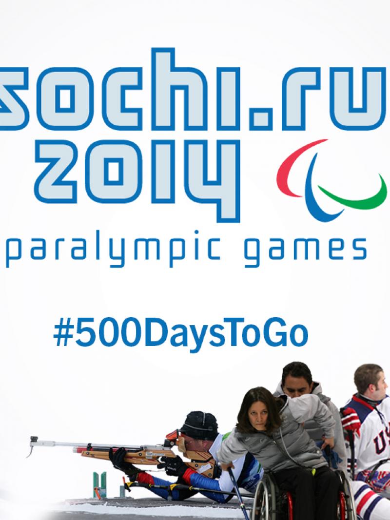 Sochi 2014 500 Days to Go