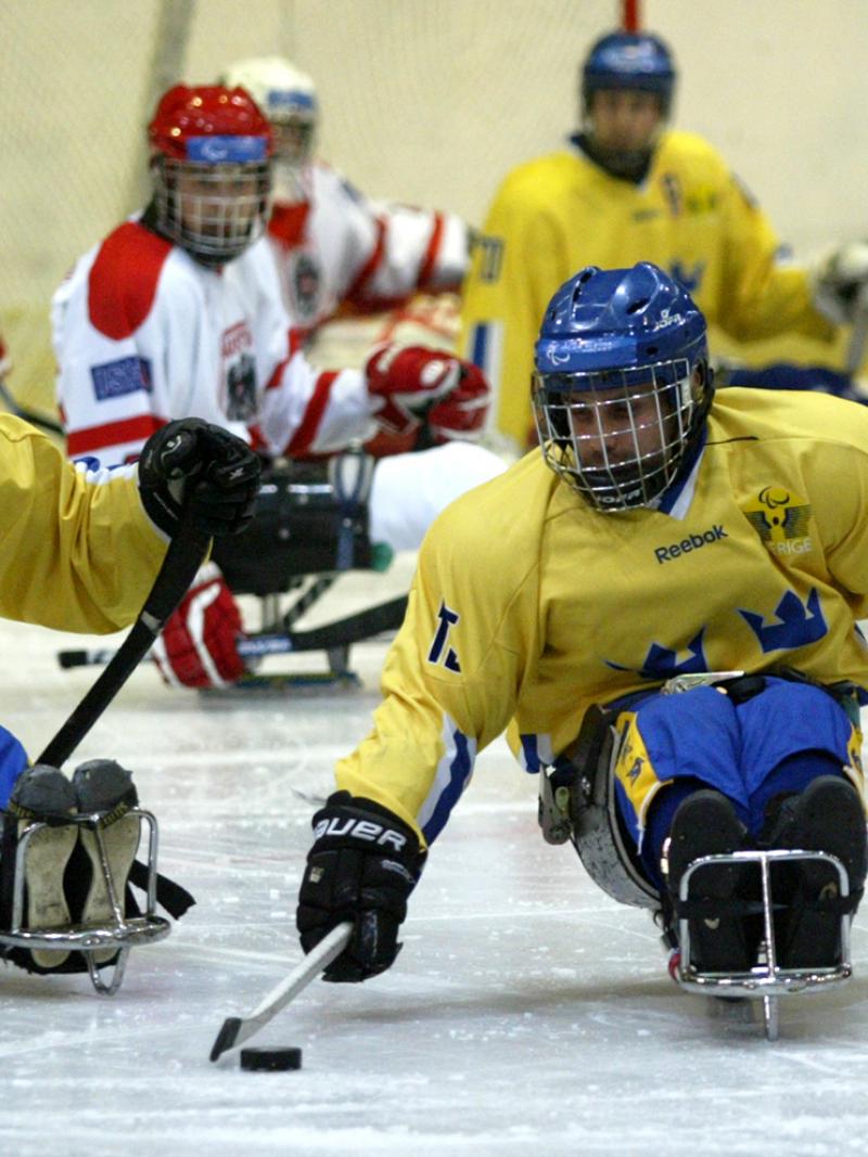 Sweden ice sledge hockey