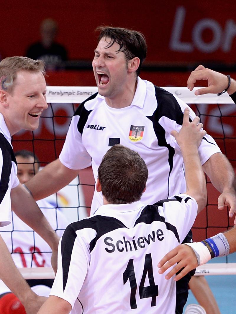 team celebrating