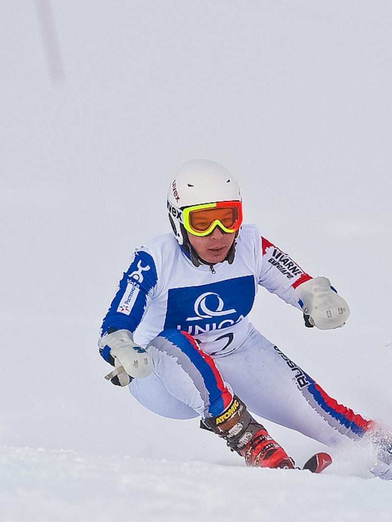 Alexander Vetrov on slope