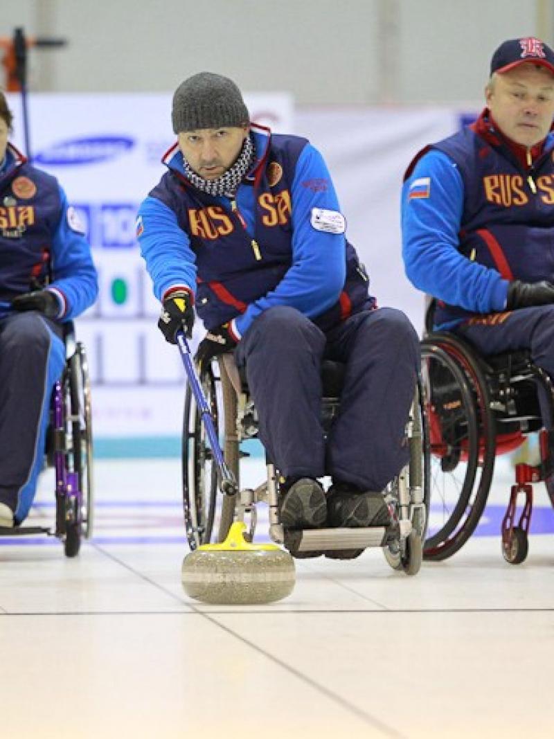 Russia wheelchair curling