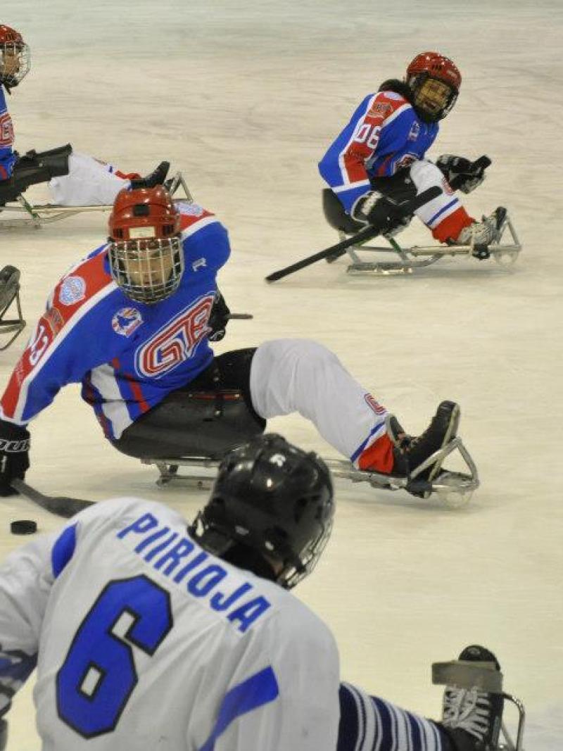 Great Britain ice sledge hockey