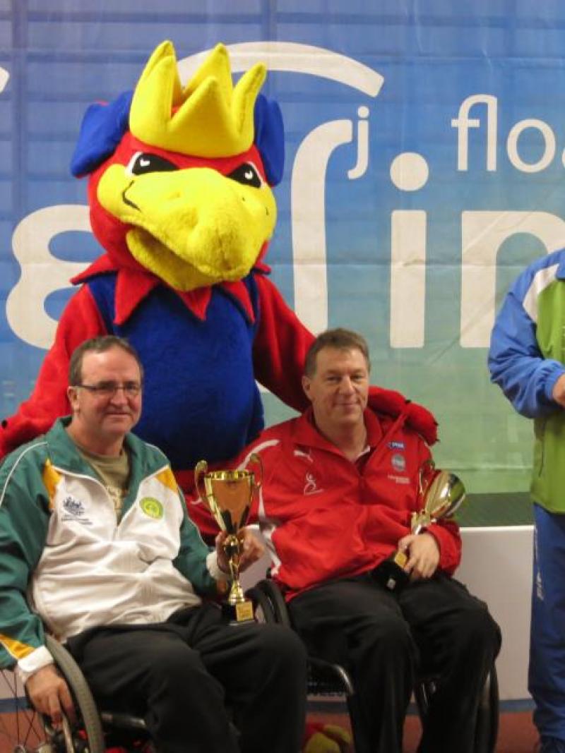 R4 shooting podium