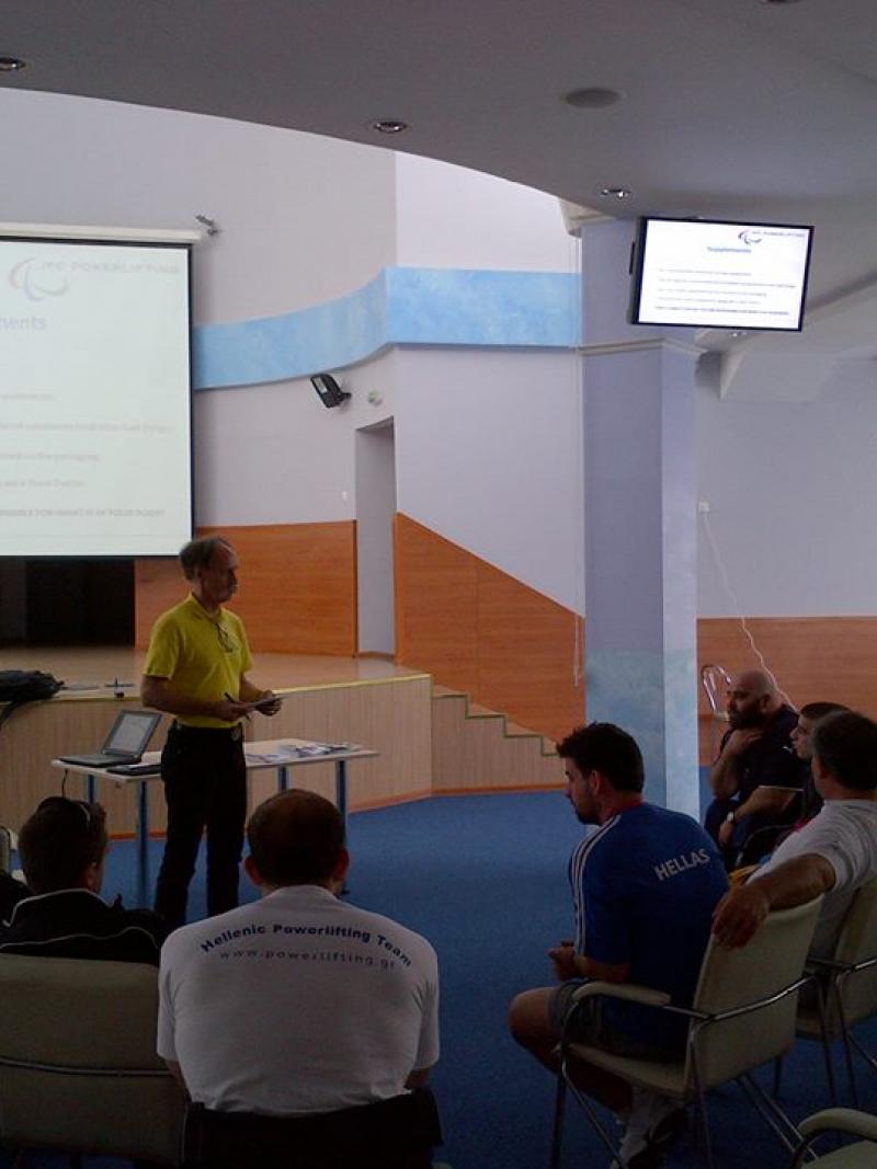 IPC Powerlifting anti-doping education