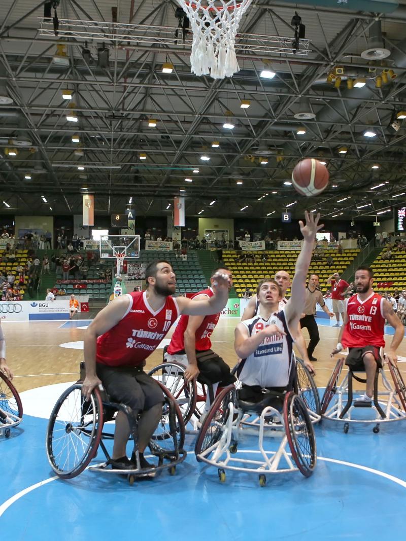 Wheelchair Basketball: Great Britain plays against Turkey