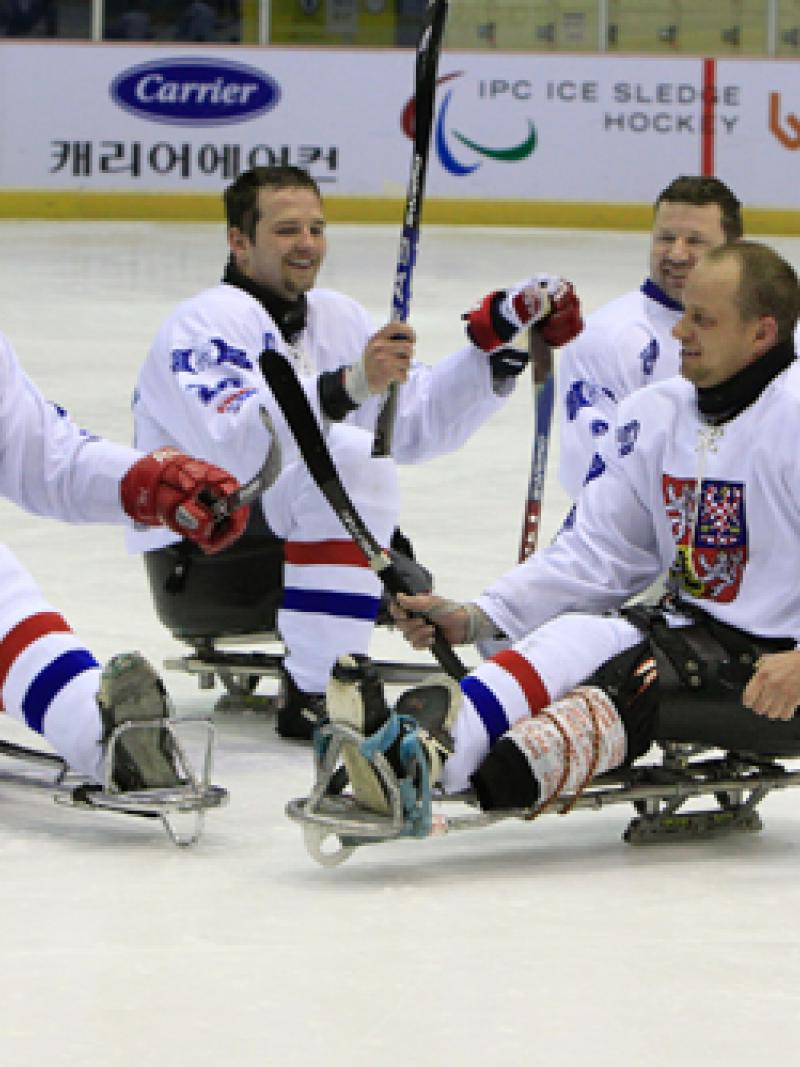 Czech Republic ice sledge hockey team