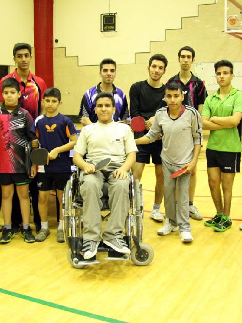 Iran youth para-athletes