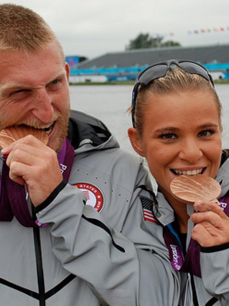 Rob Jones and Oksana Masters