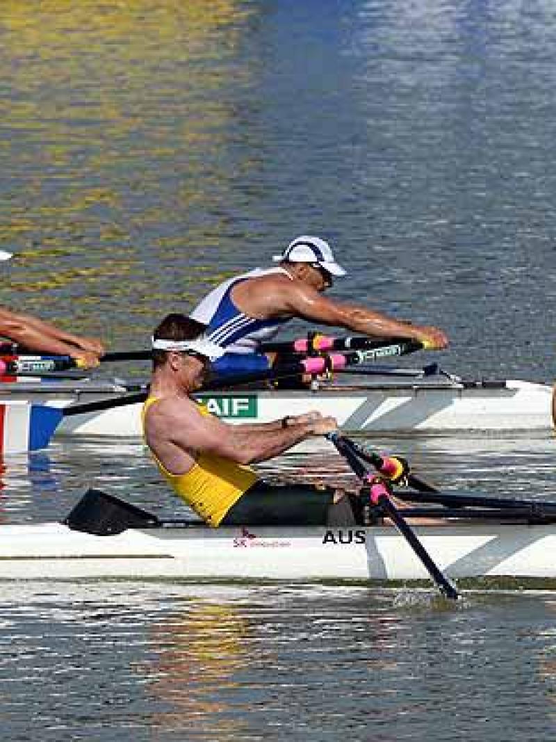 France and Australia rowing