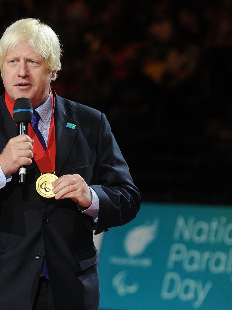 Boris Johnson Paralympic Order