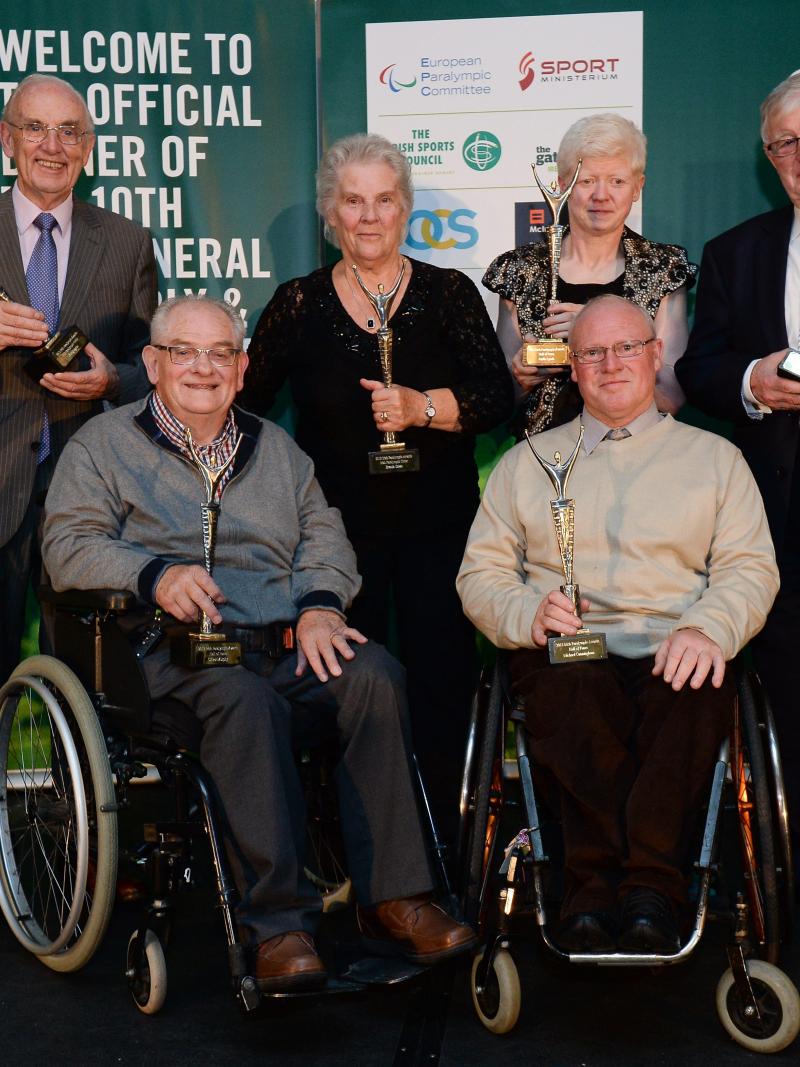 2013 Paralympics Ireland award winners