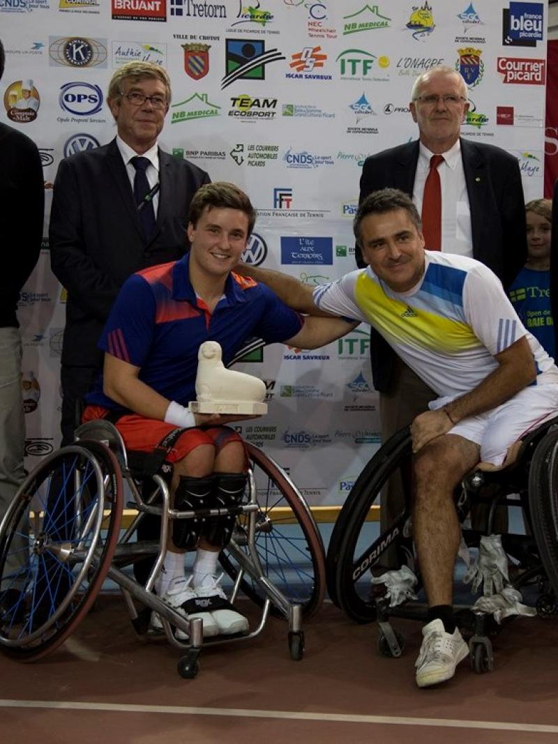 Gordon Reid and Stephane Houdet