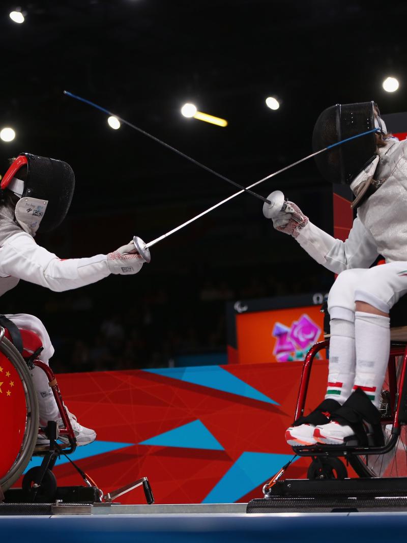 Fang Yao of China against Gyongyi Dani of Hungary 