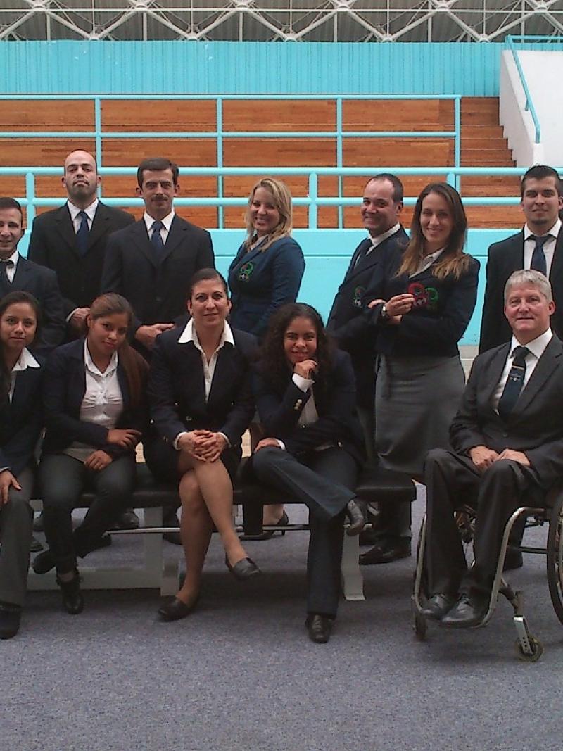 Mexican powerlifting referees course