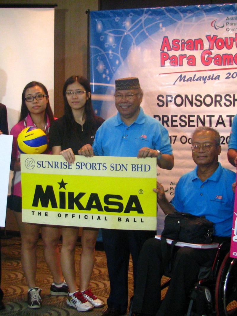Aisan Youth Para Games sponsors