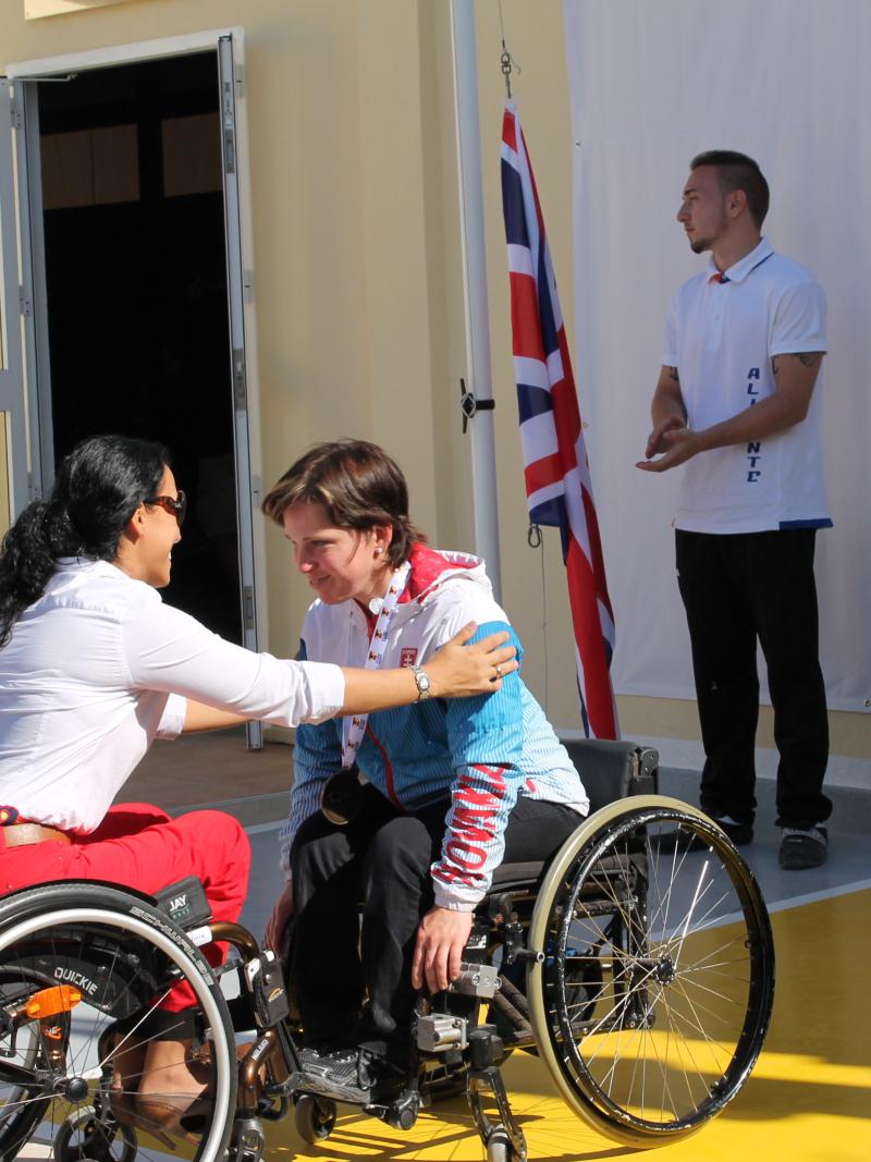 Vadovicova wins gold at Alicante 2013