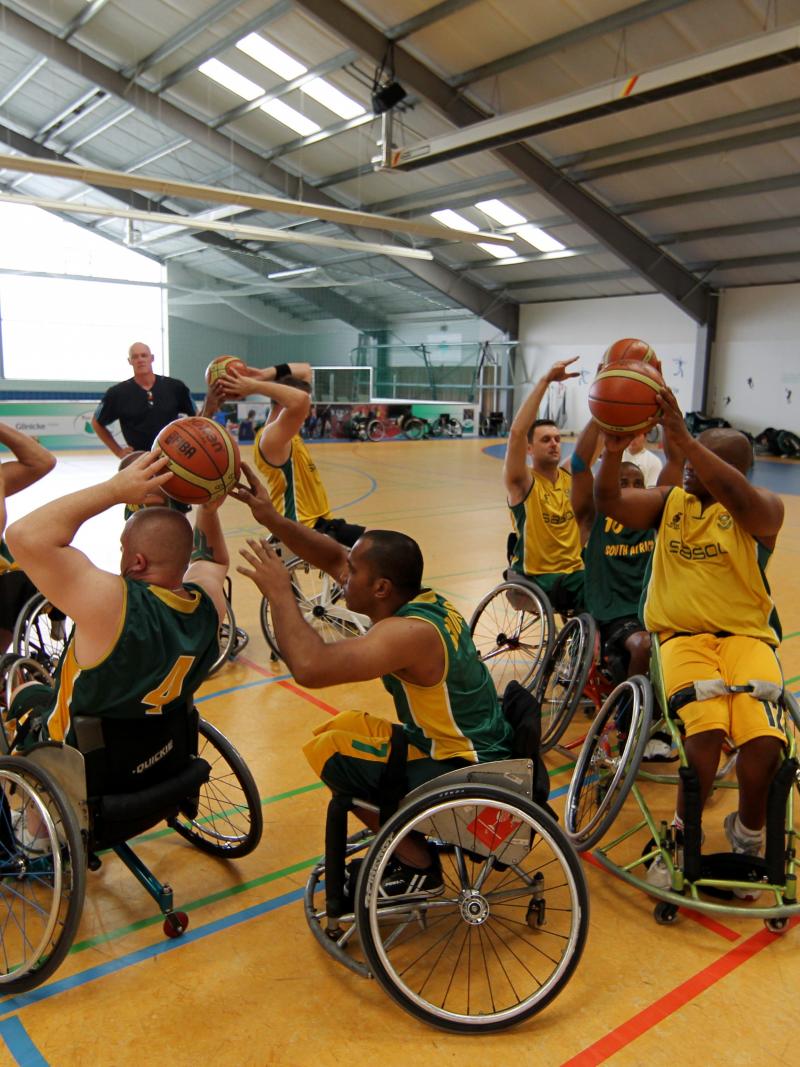 South African men's wheelchair basketball team