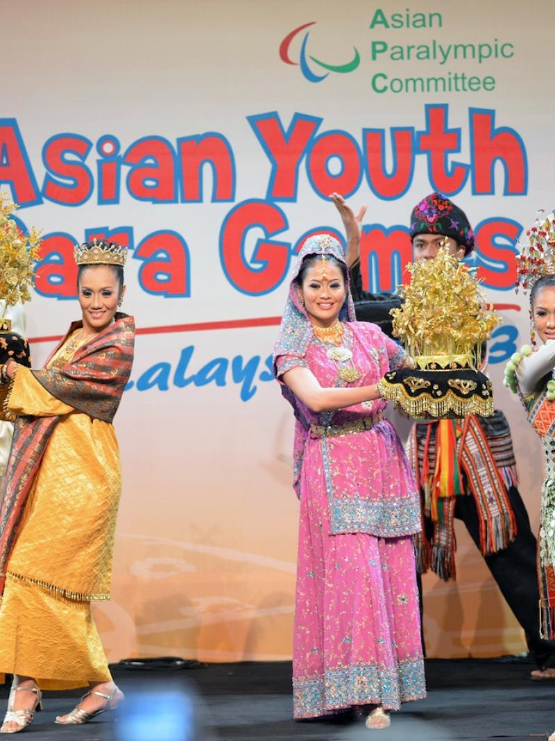 Asian Youth Para Games opening