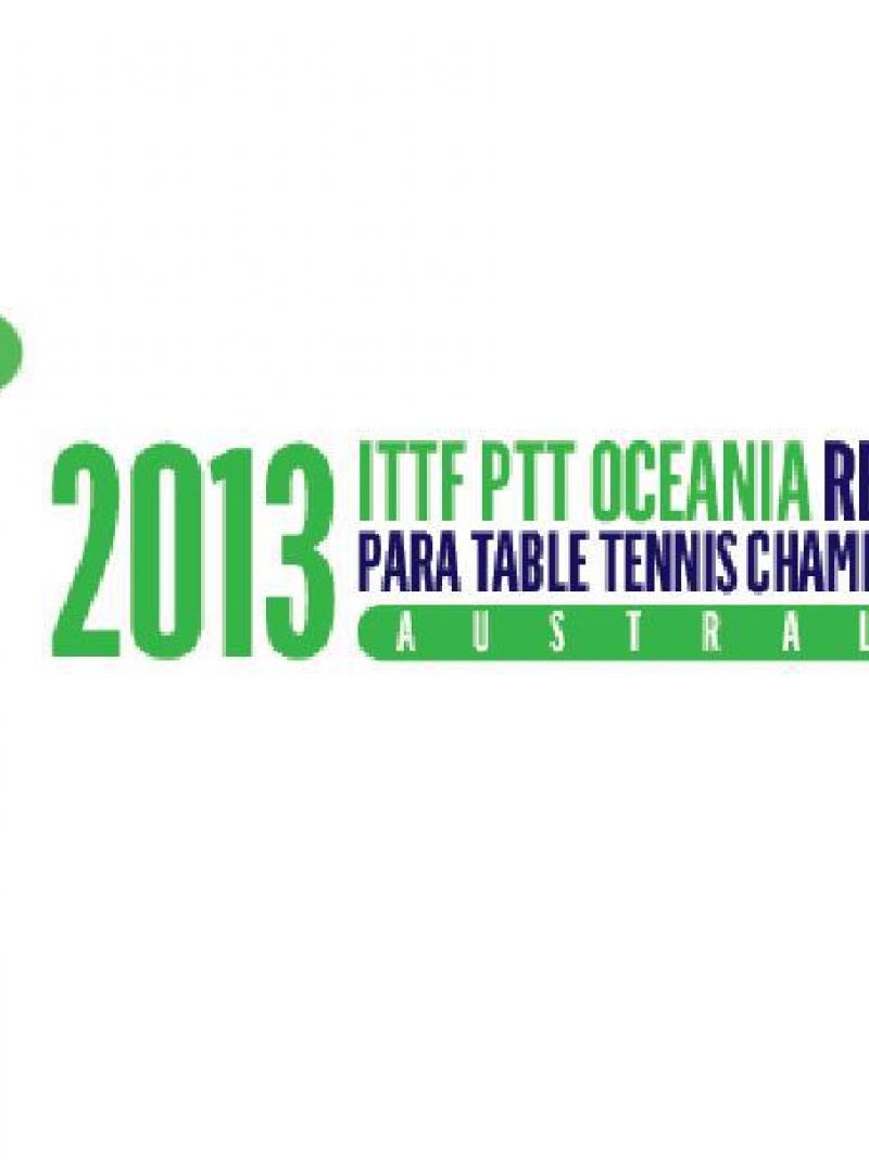 2013 ITTF Oceania Para-Table Tennis European Championships