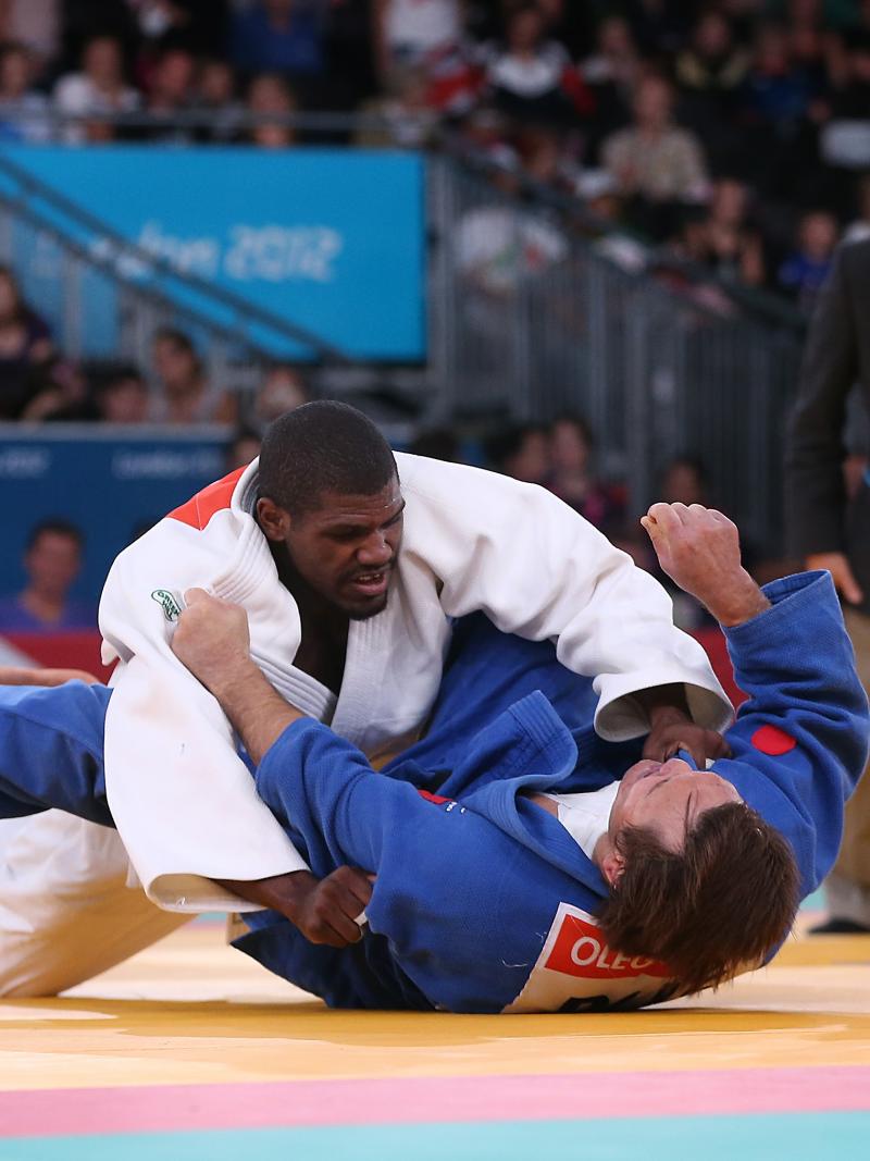 Two judoka