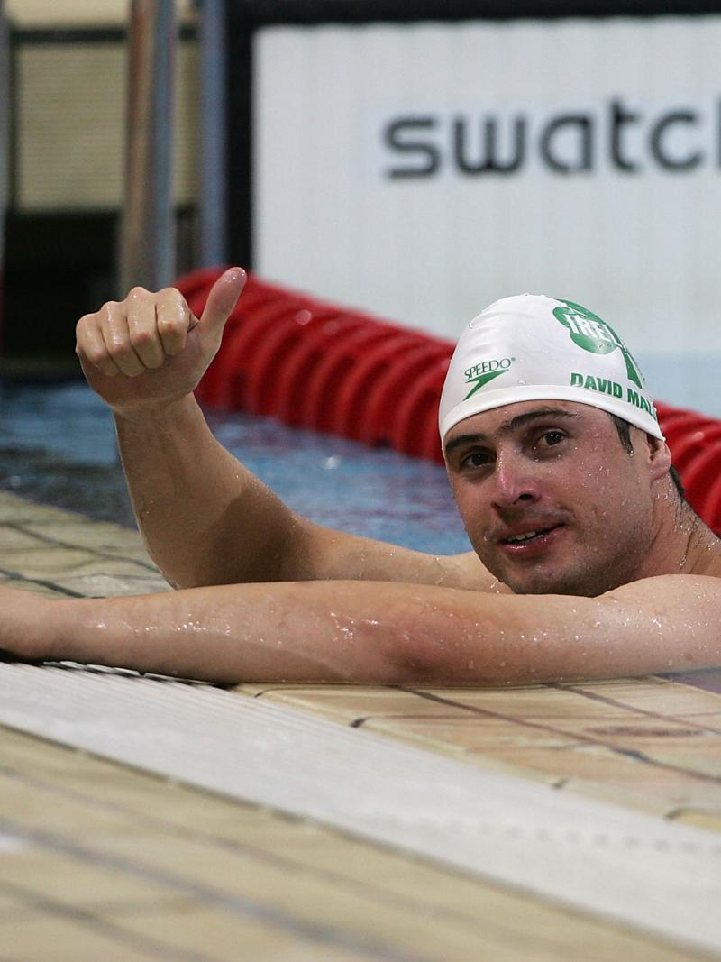 Dave Malone at the 2004 Athens Paralympic Games