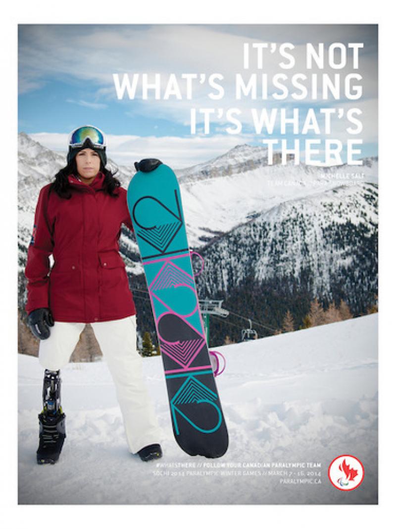 Michellel Salt starring in the CPC's What's There campaign