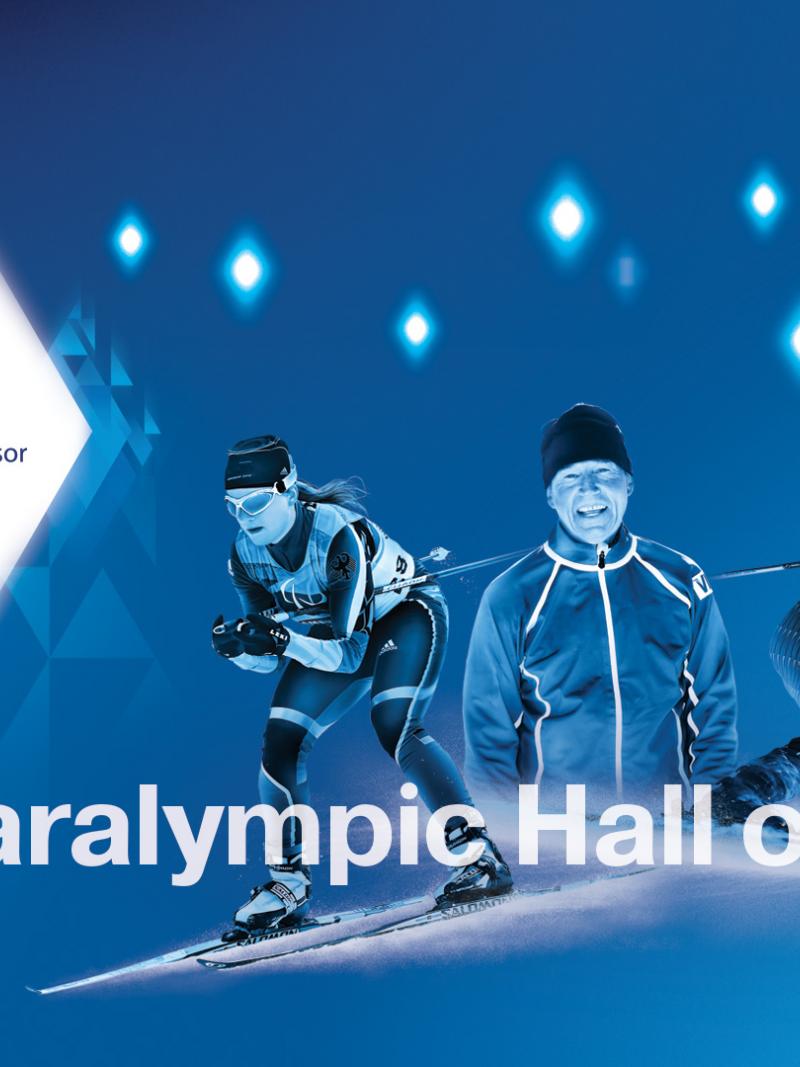 2014 Visa Paralympic Hall of Fame inductess graphic