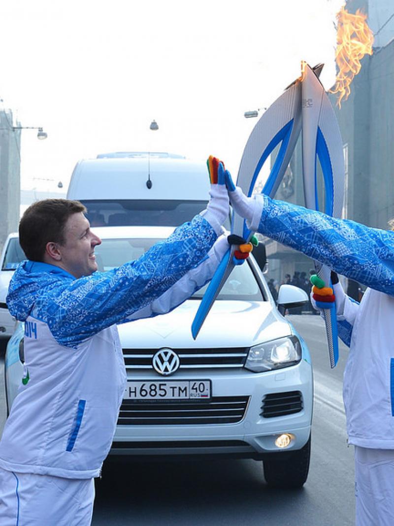Sochi 2014 Paralympic Torch Relay - Day 1