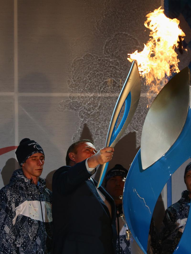 Sochi 2014 Paralympic Flame Lighting Ceremony