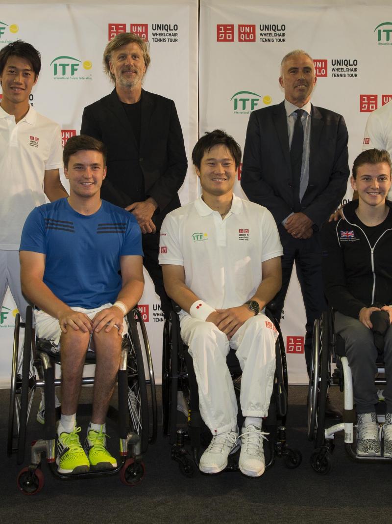 UNIQLO and the International Tennis Federation have signed a three-year sponsorship agreement for the ITF’s major wheelchair tennis properties.