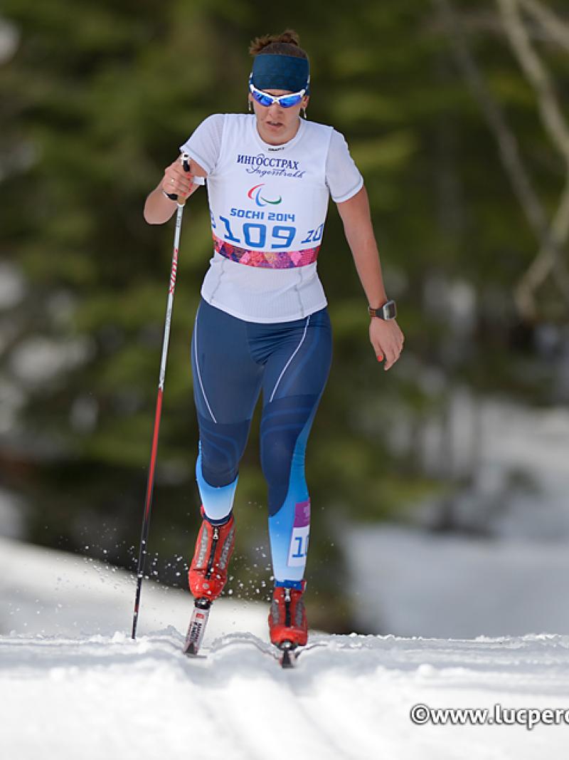 Anna Milenina at the Sochi 2014 Paralympic Winter Games