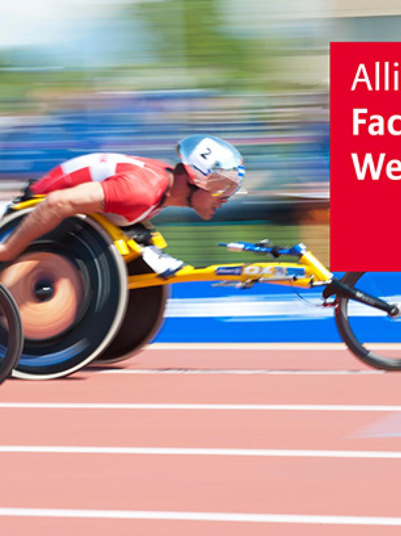 Allianz - Fact of the week - wheelchair racing