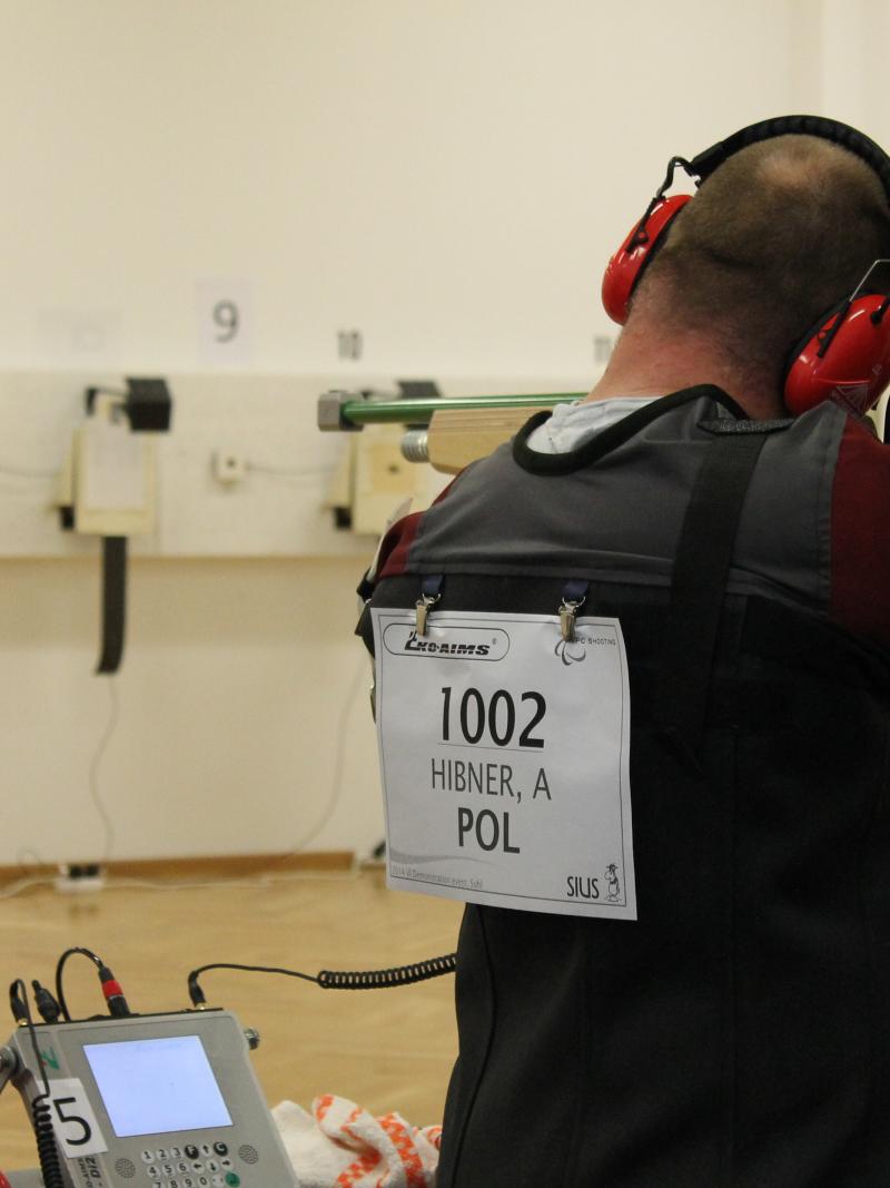 Visually Impaired Shooting test event