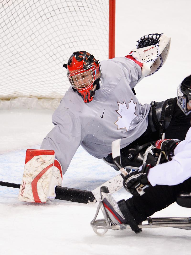 Benoit St.Amand Canada sledge hockey Sochi