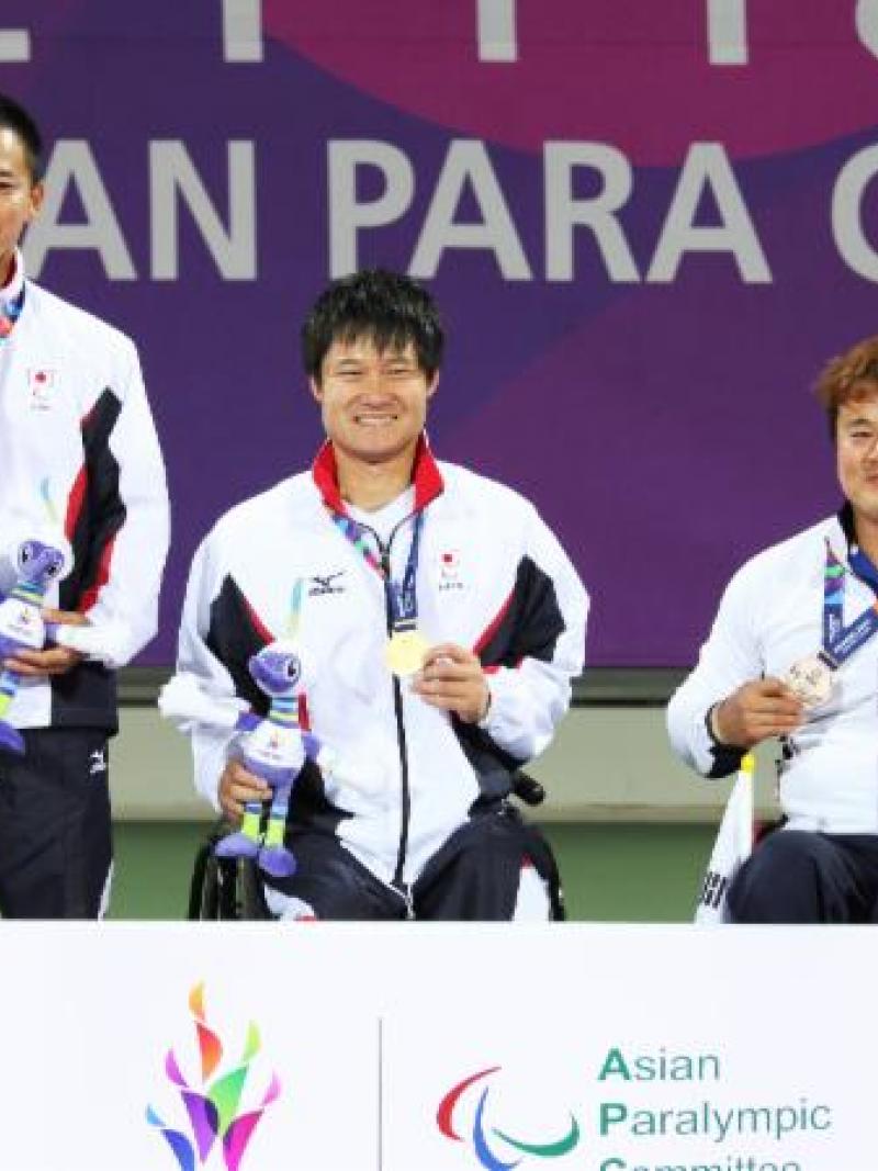 Shingo Kunieda Incheon Asian Para Games