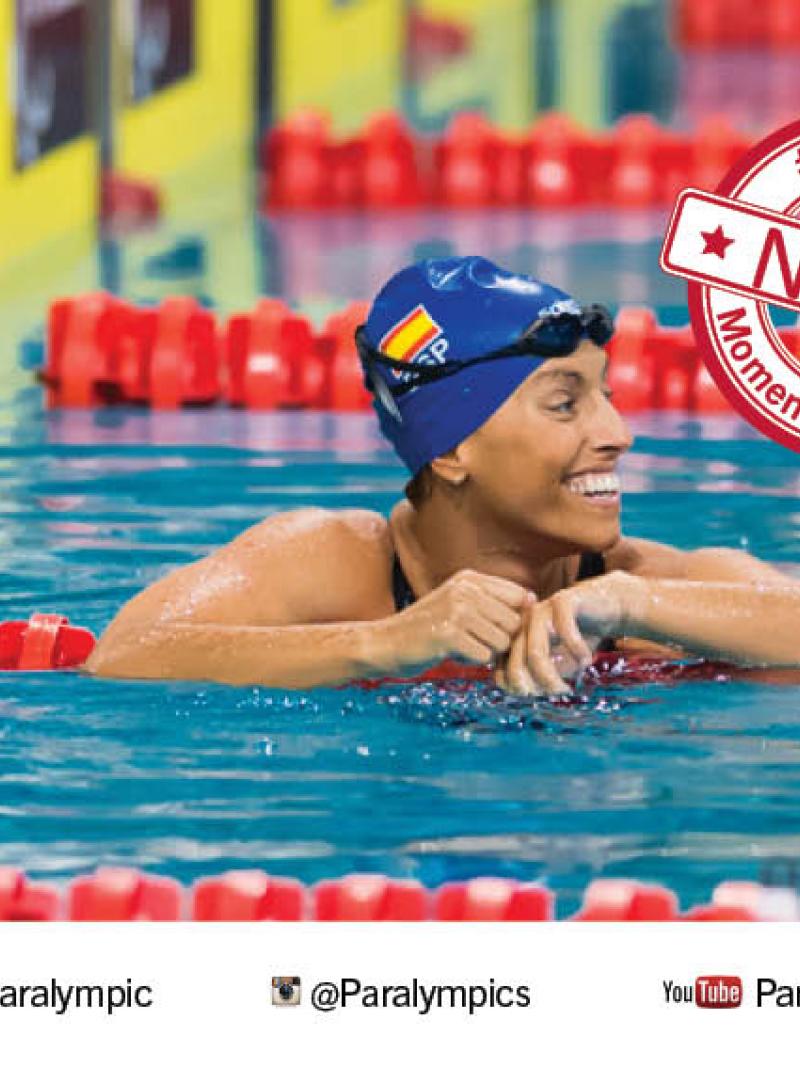Women in swimming pool, smiling