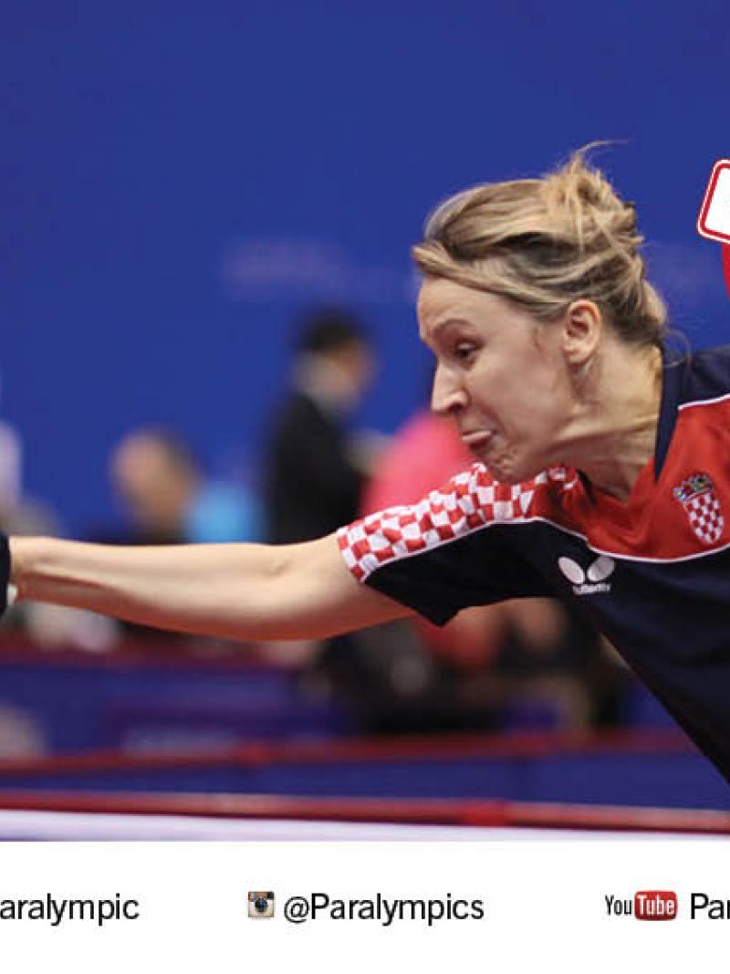 Sandra Paovic wins para table tennis world championships