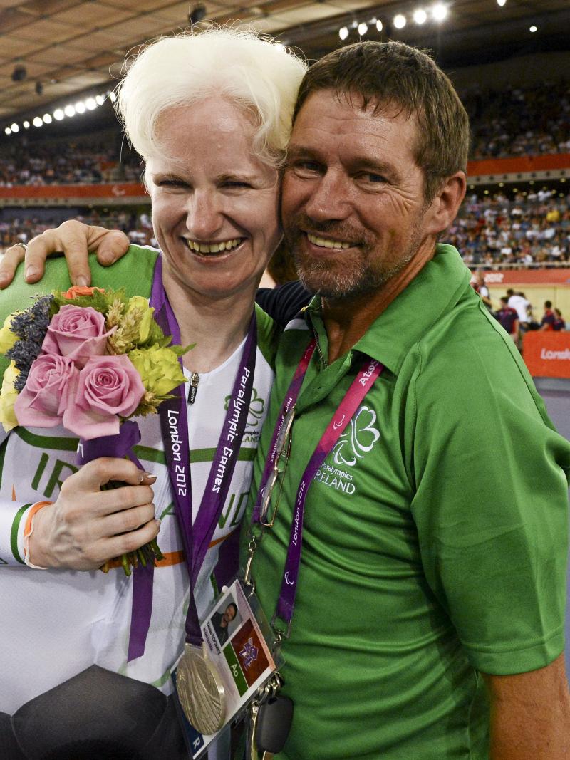 Denis Toomey with Catherine Walsh