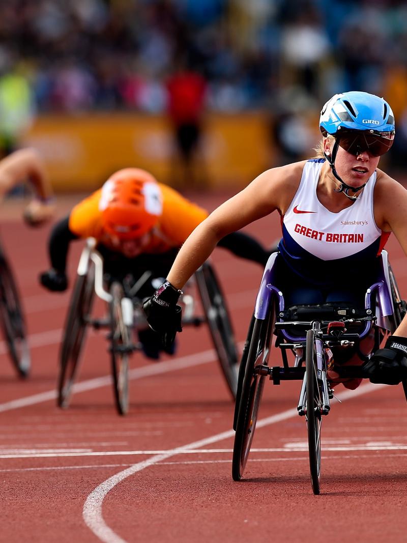 Hannah Cockroft of Great Britain