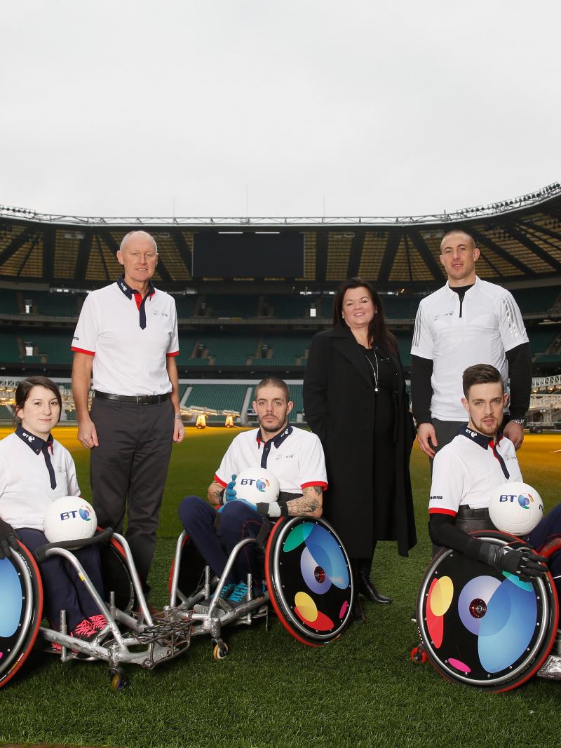 BT announces partnership with GB Wheelchair Rugby