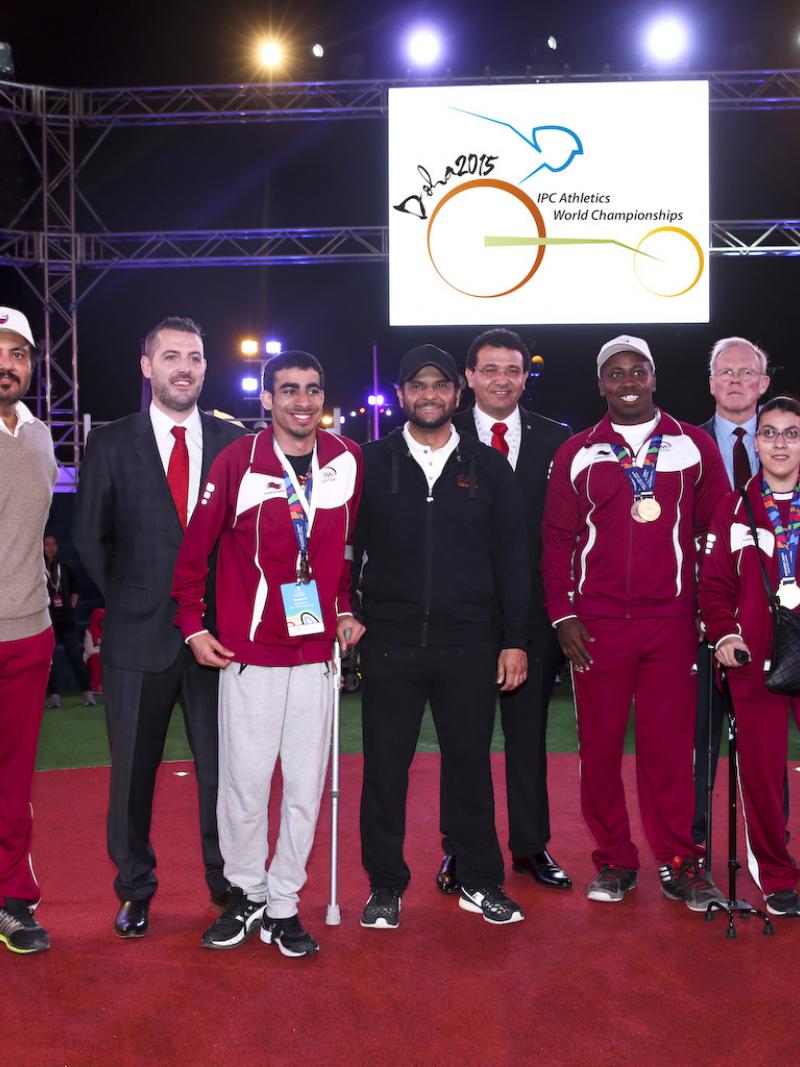 Doha 2015 IPC Athletics World Championships logo unveiled 