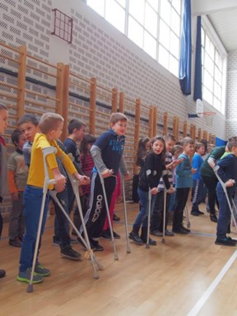 Paralympic school day in Croatia