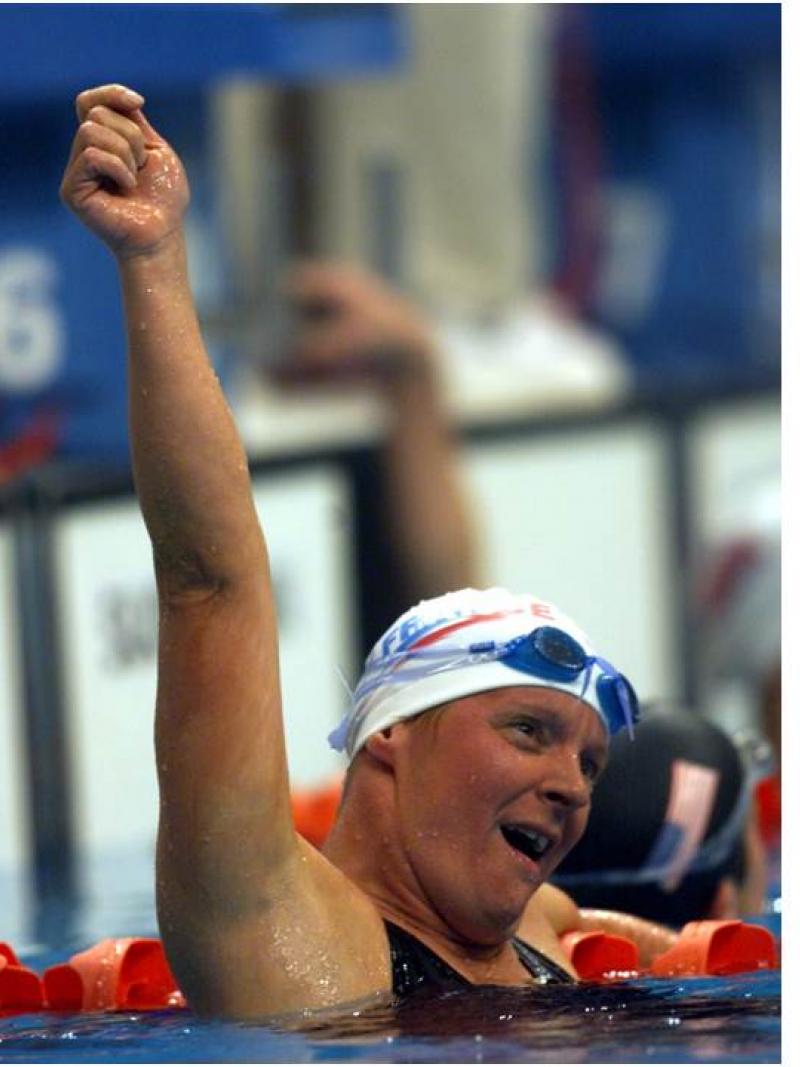 Beatrice Hess broke nine world records at the Sydney 2000 Paralympic Games