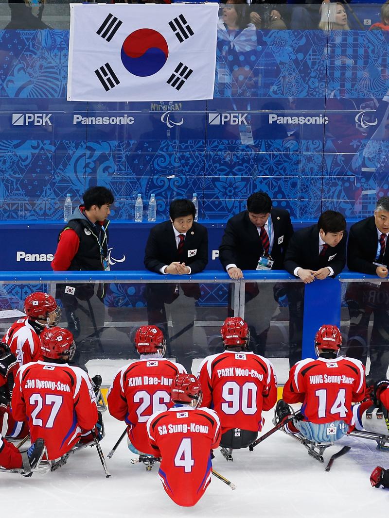 Ice Sledge Hockey Korea